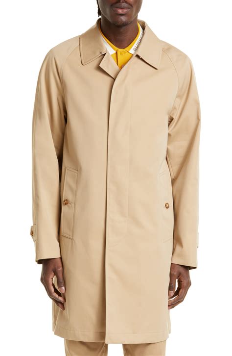 mens burberry car coat|burberry camden heritage car coat.